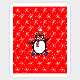 FESTIVE Penguin Magnet